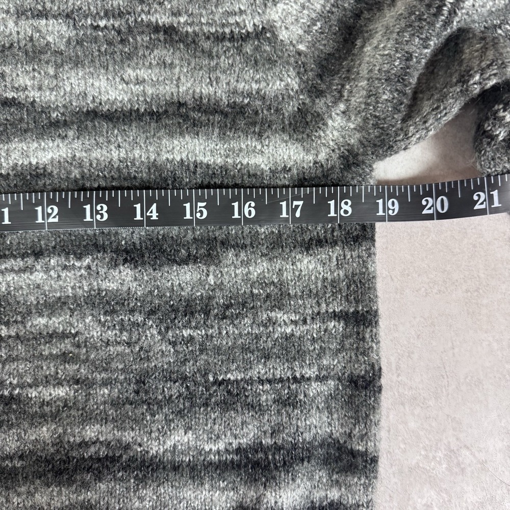 Women's Columbia Wool Blend Space-Dyed Gray Geometric Size Medium Hiking Fall - Picture 9 of 10
